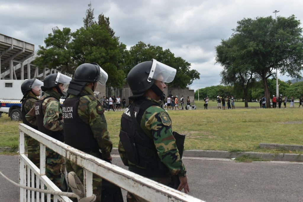 Operativo De Seguridad En El Estadio Padre Martearena Prensa Polic A