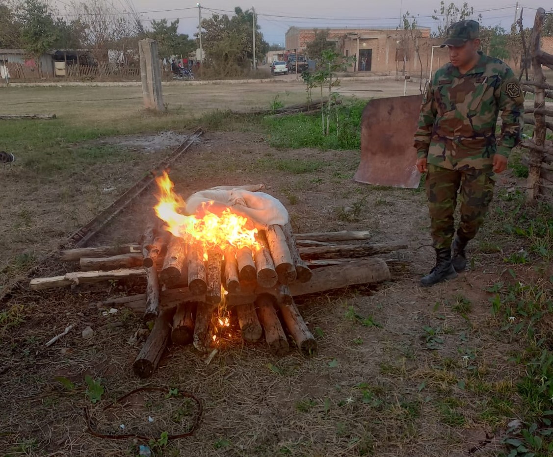 Pichanal La Policía secuestró 70 kilos de carne no apta para el